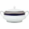 Noritake Crestwood Cobalt Platinum Covered Vegetable -Noritake Shop 274325 fpx