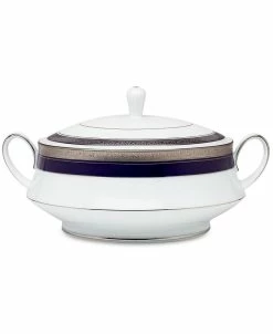 Noritake Crestwood Cobalt Platinum Covered Vegetable