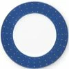 Kate Spade New York Library Lane Navy 9 Accent Plate 2 Kate Spade New York Library Lane Navy 9 Accent Plate -Noritake Shop 281349 fpx