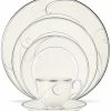 Noritake Dinnerware, Platinum Wave Round 5 Piece Place Setting 1 Noritake Dinnerware, Platinum Wave Round 5 Piece Place Setting -Noritake Shop 423616 fpx