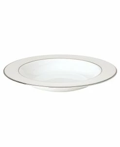 Lenox Opal Innocence Stripe Pasta Bowl/Rim Soup