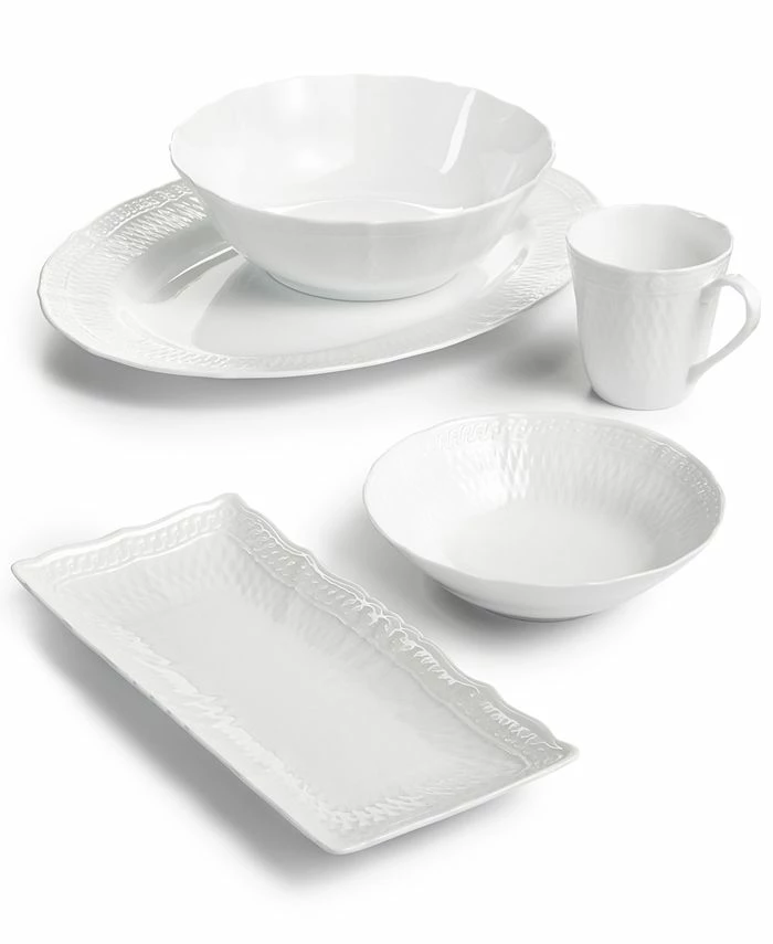 Noritake Cher Blanc Dinnerware Collection 3 Noritake Cher Blanc Dinnerware Collection